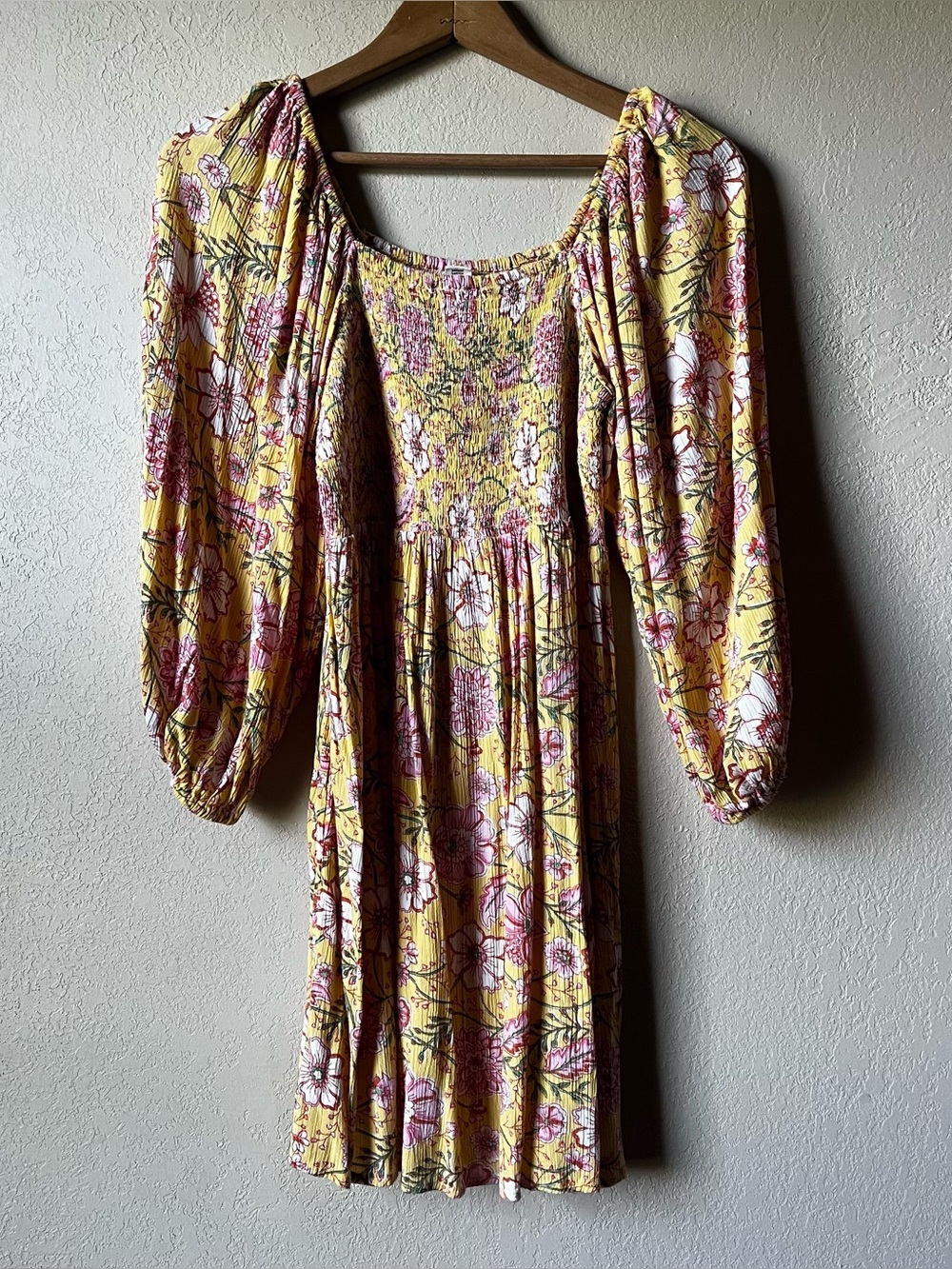 Billabong Floral Smocked Dress